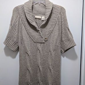 DKNY Cozy Cable Knit Tunic